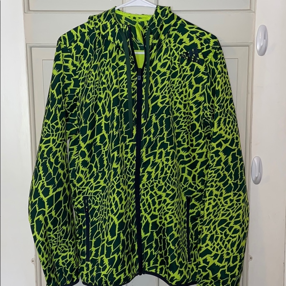 Men’s Adidas full zip lightweight Wind Jacket